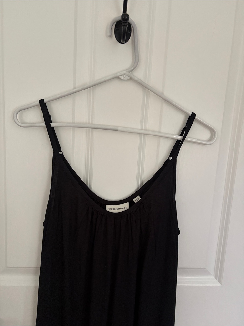 COMO VINTAGE Black Wide Leg Jumpsuit